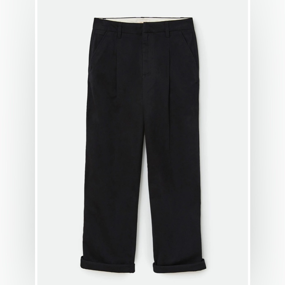 Brixton Black Victory Pants Trousers, women's size 26 Relaxed Fit High Rise NWOT - Picture 4 of 11
